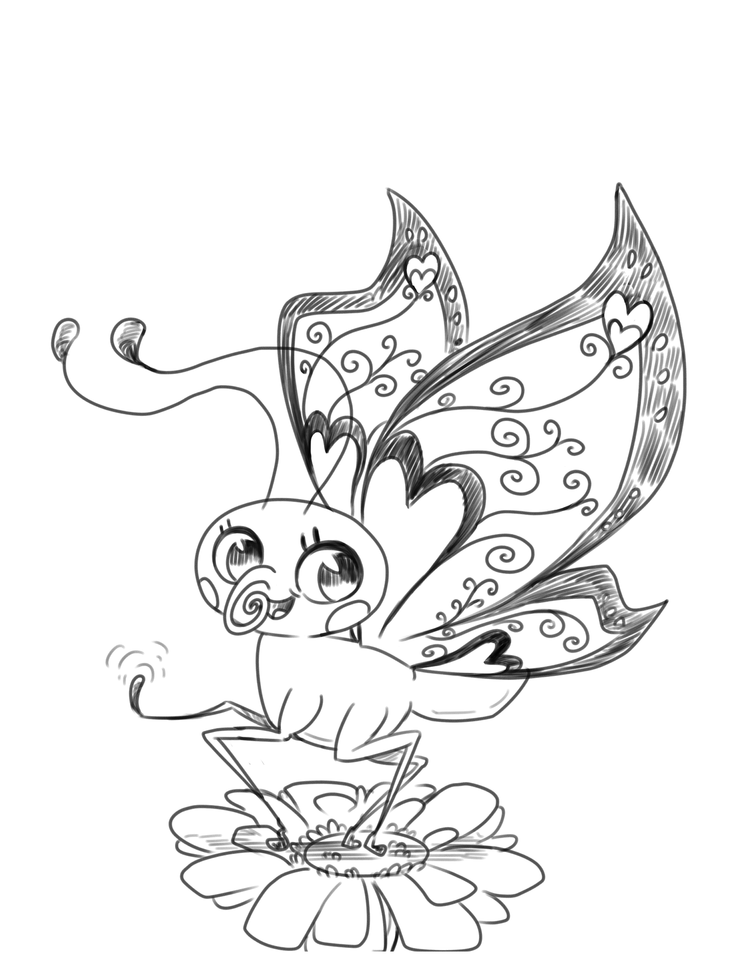 FREE Wiggla Coloring Page